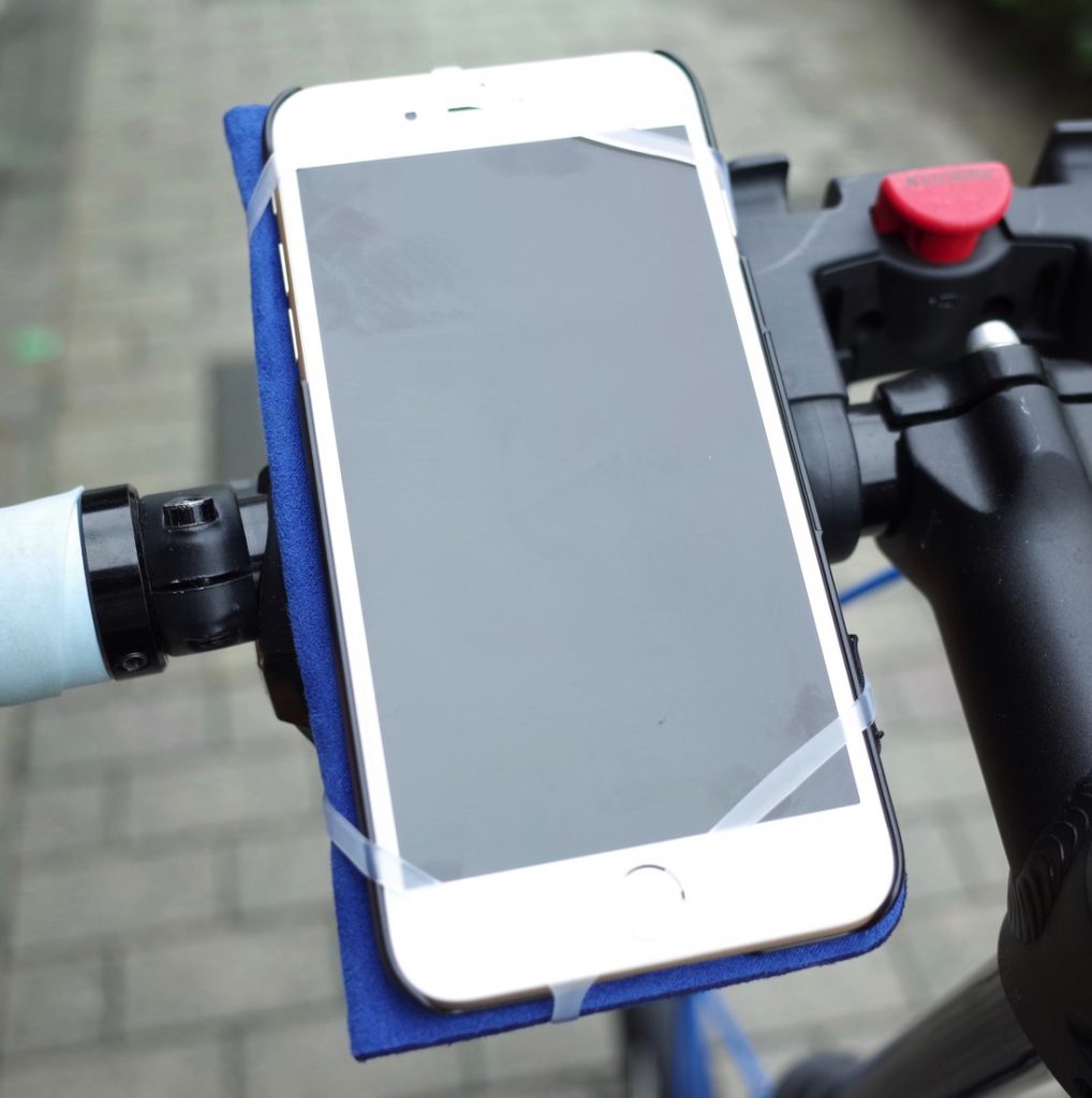 iphoneホルダー 自転車 使ってみて